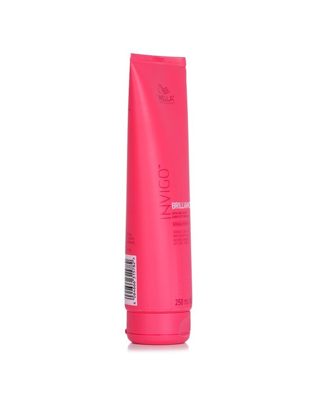 웰라 웰라 인비고 브릴리언스 인비고 브릴리언스 바이브런트 컬러 컨디셔너 # Normal 250ml 착용컷