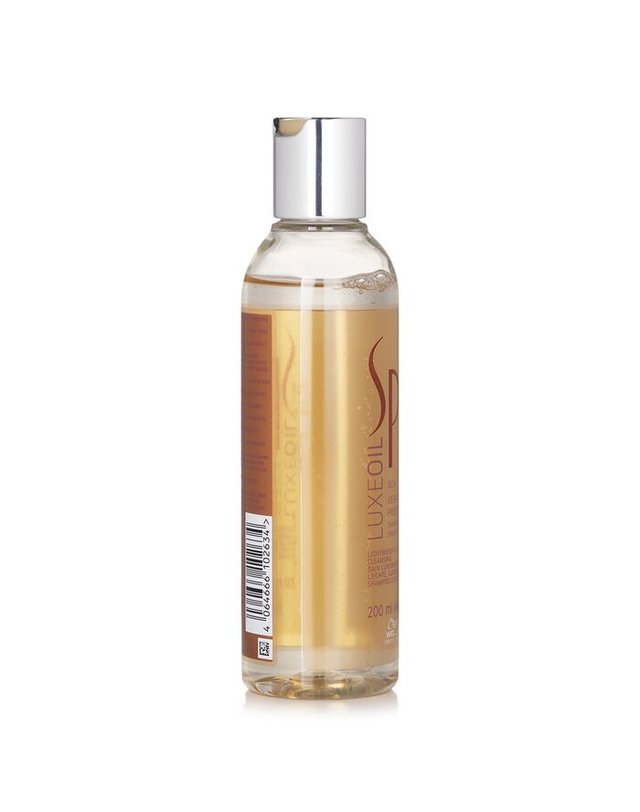 웰라 웰라 시스템 프로페셔널 SP 럭스 오일 케라틴 프로텍트 샴푸 가벼운 고급 클렌징 200ml 착용컷