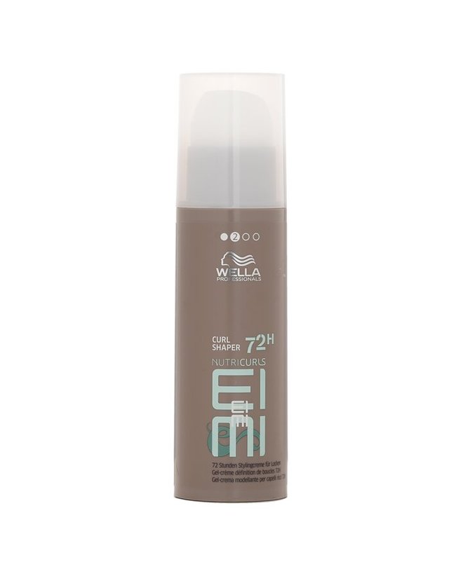 웰라 웰라 뉴트리컬스 EIMI 컬 셰이퍼 72시간 컬 디파이닝 젤 크림 150ml 착용컷