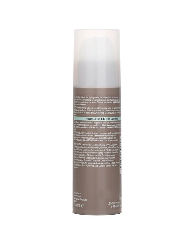 웰라 웰라 뉴트리컬스 EIMI 컬 셰이퍼 72시간 컬 디파이닝 젤 크림 150ml 착용컷