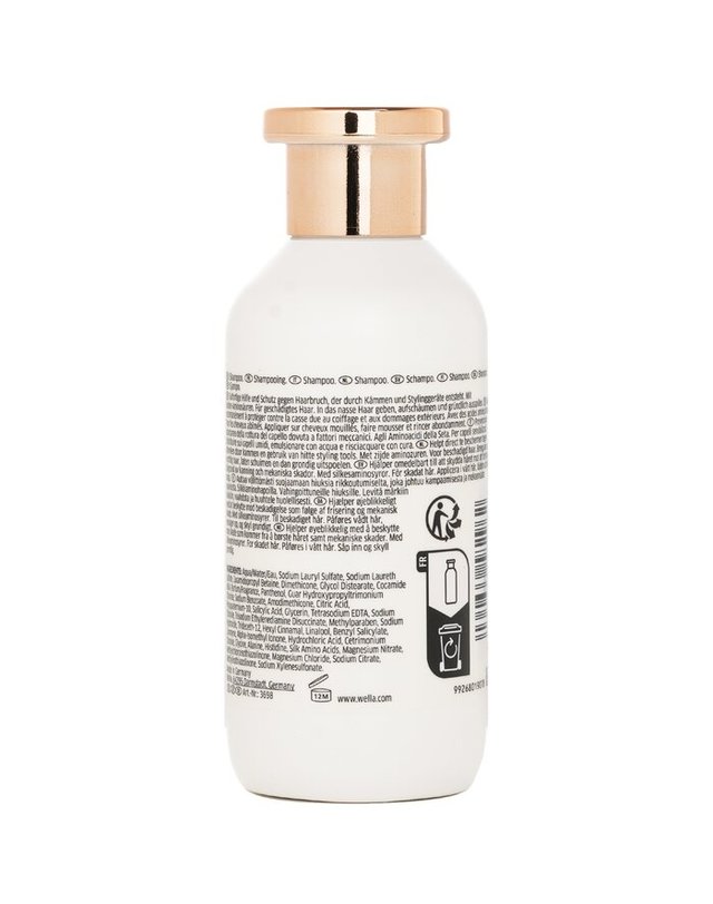 웰라 웰라 퓨전 인텐시브 샴푸 250ml 착용컷