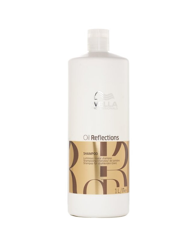 웰라 웰라 오일 리플렉션 오일 리플렉션스 루미너스 리빌 샴푸 1000ml 착용컷