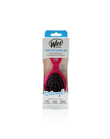 WET 브러쉬 미니 디탱글러 넘버 핑크 1pc