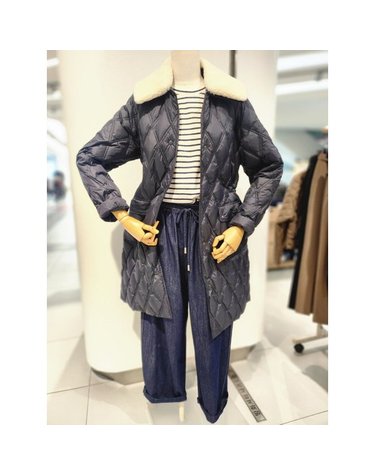 BCBG [갤러리아] [25F/W] 롱 퀼팅 구스 점퍼 (ALL&SUNDRY) (A5WAF817)