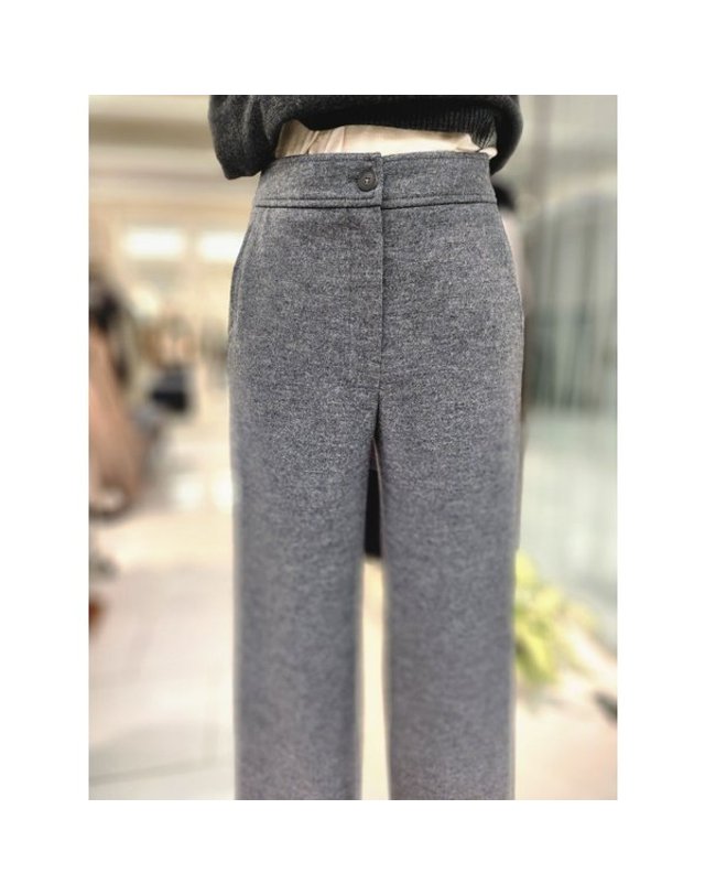비씨비지 BCBG [갤러리아] [25F/W] 일자핏 울 팬츠 (B5WAP335) 착용컷