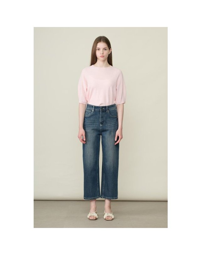비씨비지 BCBG [갤러리아] [26F/W] 진 데님 팬츠 (B6F7P350) 착용컷