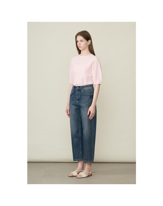 비씨비지 BCBG [갤러리아] [26F/W] 진 데님 팬츠 (B6F7P350) 착용컷