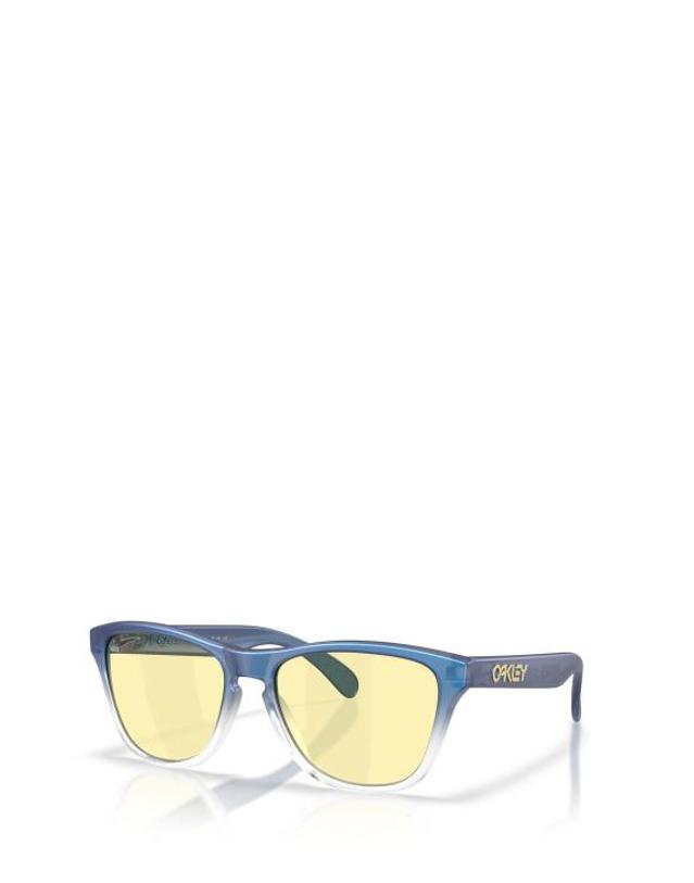 오클리 [해외직구] 26FW 오클리 선글라스 OO9508 950807 MATT CYAN BLUE CLEAR SHIFT FADE 착용컷