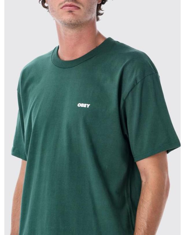 오베이 [해외직구] 26FW 오베이 반팔 티셔츠 165264483 RAINFOREST Green 착용컷
