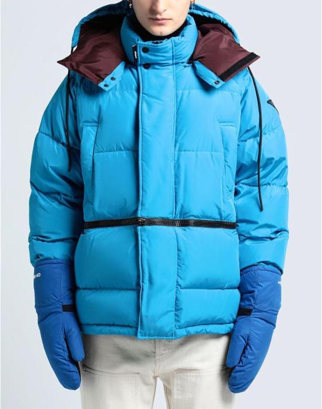 오프화이트 [해외직구] 24FW 오프화이트 장갑 OMNE038F22FAB0014501 BLUE 착용컷