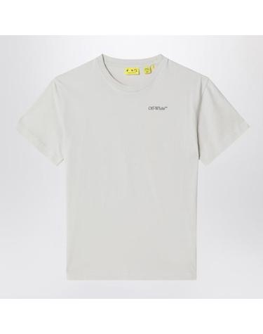 [해외직구] 26SS 키즈 오프화이트 반팔 티셔츠 OBAA002S26JER00B White