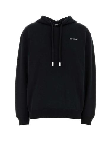 [해외직구] 26FW 오프화이트 후드 티셔츠 2FE00509T W036 Black