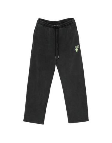 [해외직구] 26FW 오프화이트 트레이닝 조거 팬츠 OMCH05AF26FLE0 0100 BLACK