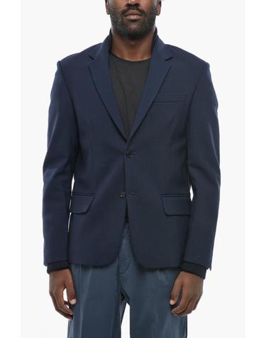 [해외직구] 오프화이트 수트 자켓 OMEN079F23FAB0024747 Blue