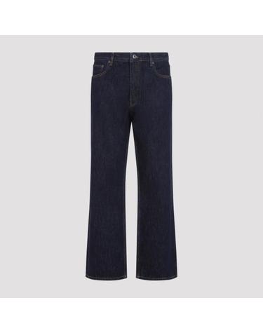 [해외직구] 26FW 오프화이트 데님 팬츠 44MYA18JF26D004460 RAW INDIGO