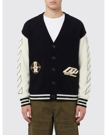 [해외직구] 26SS 오프화이트 스웨터 44MHB019S26K002 0001 Black