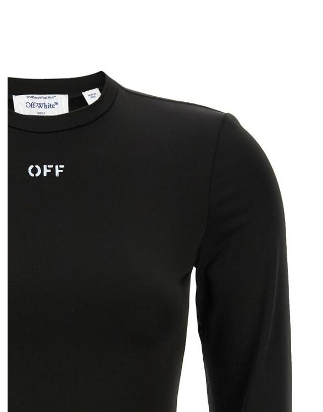 오프화이트 [해외직구] 26SS 오프화이트 가디건 OWAD136C99JER00510011001 Black 착용컷