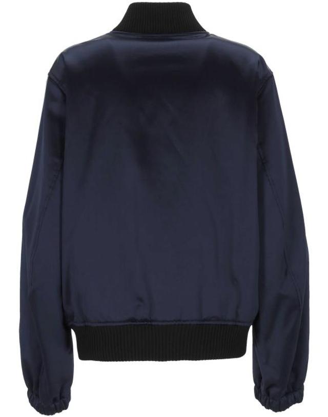 오프화이트 [해외직구] 26SS 오프화이트 봄버 자켓 2EK00OS26FAB001 W932 NIGHT SKY HAUTE RED 착용컷