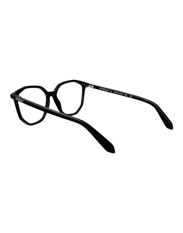 오프화이트 [해외직구] 26SS 오프화이트 안경 OW5025 1000 black 착용컷