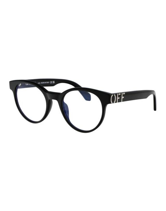 오프화이트 [해외직구] 26SS 오프화이트 안경 OERJ068S24PLA001 1000 black 착용컷