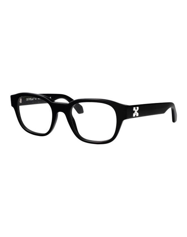 오프화이트 [해외직구] 26SS 오프화이트 안경 OW5034 1000 black 착용컷