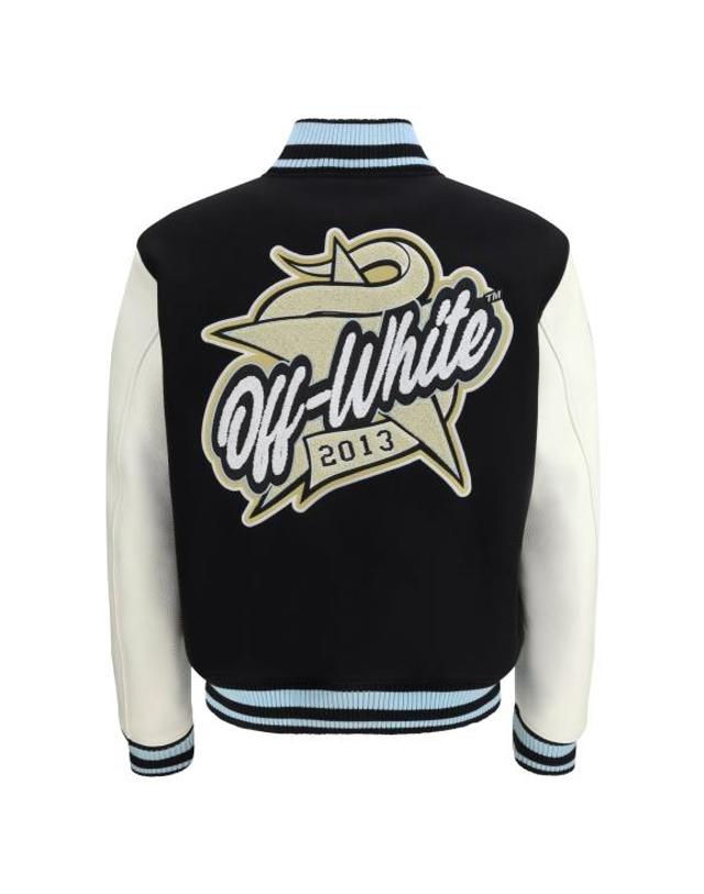 오프화이트 [해외직구] 26SS 오프화이트 자켓 44XJA122S26L002001 BLACK 착용컷