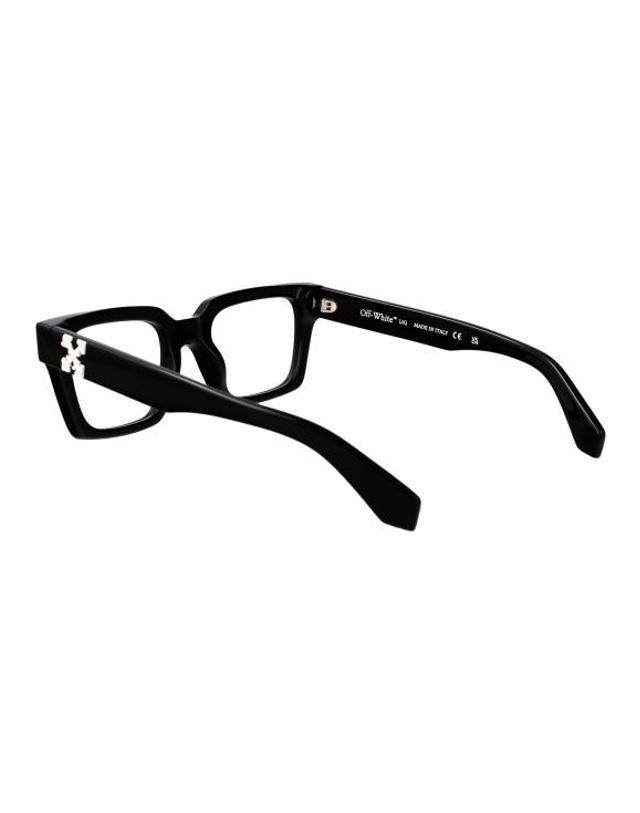 오프화이트 [해외직구] 26SS 오프화이트 안경 OW5008 1000 SHINY BLACK 착용컷