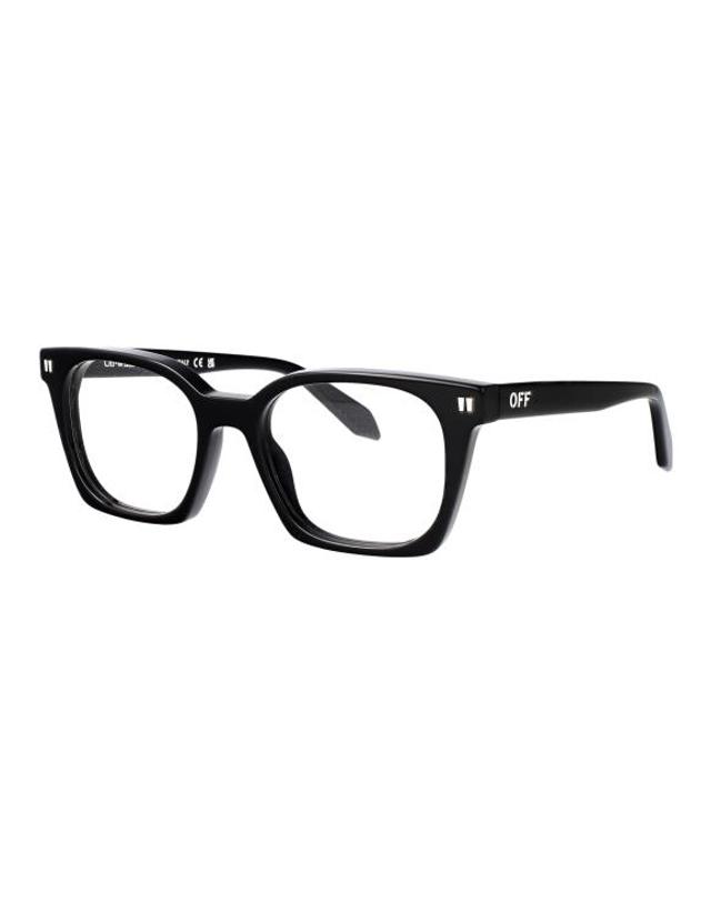 오프화이트 [해외직구] 26SS 오프화이트 안경 OW5024 1000 SHINY BLACK 착용컷