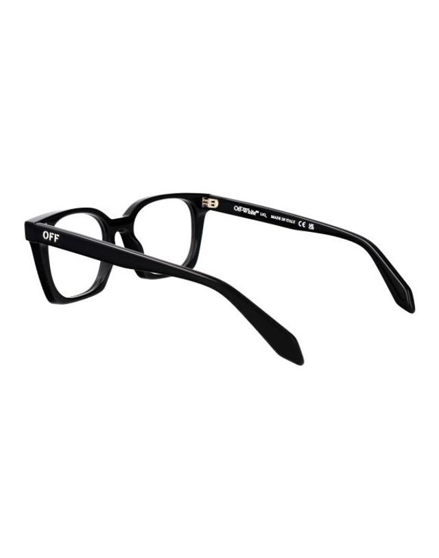 오프화이트 [해외직구] 26SS 오프화이트 안경 OW5024 1000 SHINY BLACK 착용컷