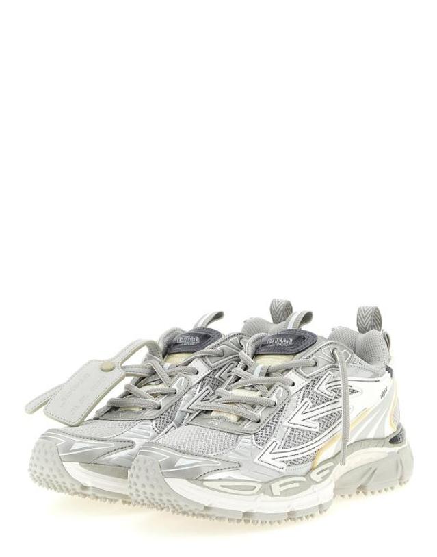 오프화이트 [해외직구] 26FW 오프화이트 스니커즈 OF341848BM GRAY 착용컷