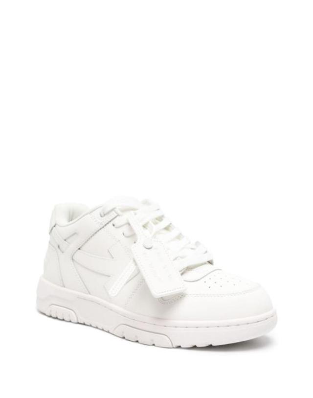 오프화이트 [해외직구] 26FW 오프화이트 스니커즈 OMIA189C99LEA0090101 WHITE 착용컷