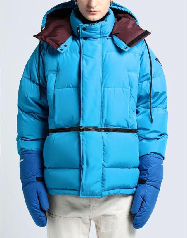 오프화이트 [해외직구] 25FW 오프화이트 장갑 OMNE038F22FAB0014501 BLUE 착용컷