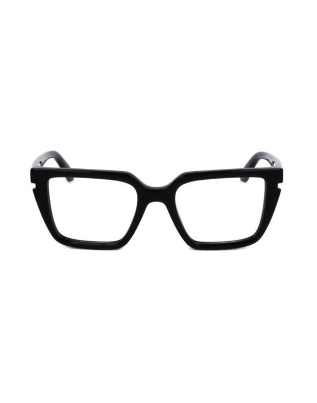 오프화이트 [해외직구] 오프화이트 안경 OERJ052STYLE521000 51 BLACK 착용컷
