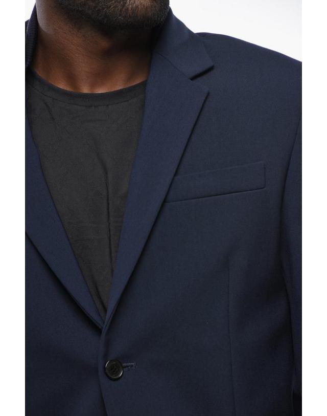 오프화이트 [해외직구] 오프화이트 수트 자켓 OMEN079F23FAB0024747 Blue 착용컷