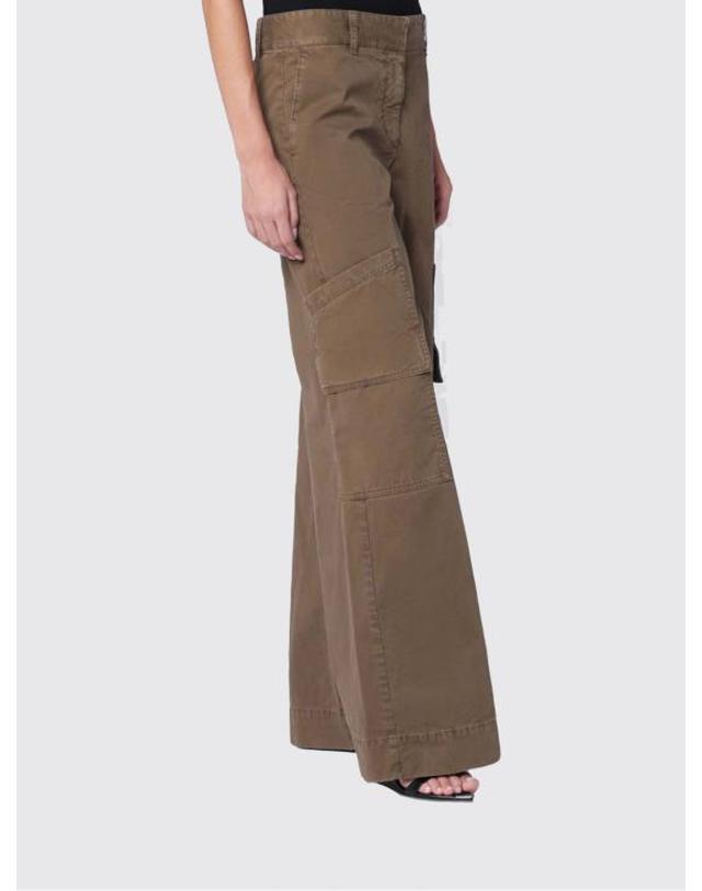 오프화이트 [해외직구] 25FW 오프화이트 트레이닝 조거 팬츠 OWCF026F25FAB001 5800 Brown 착용컷
