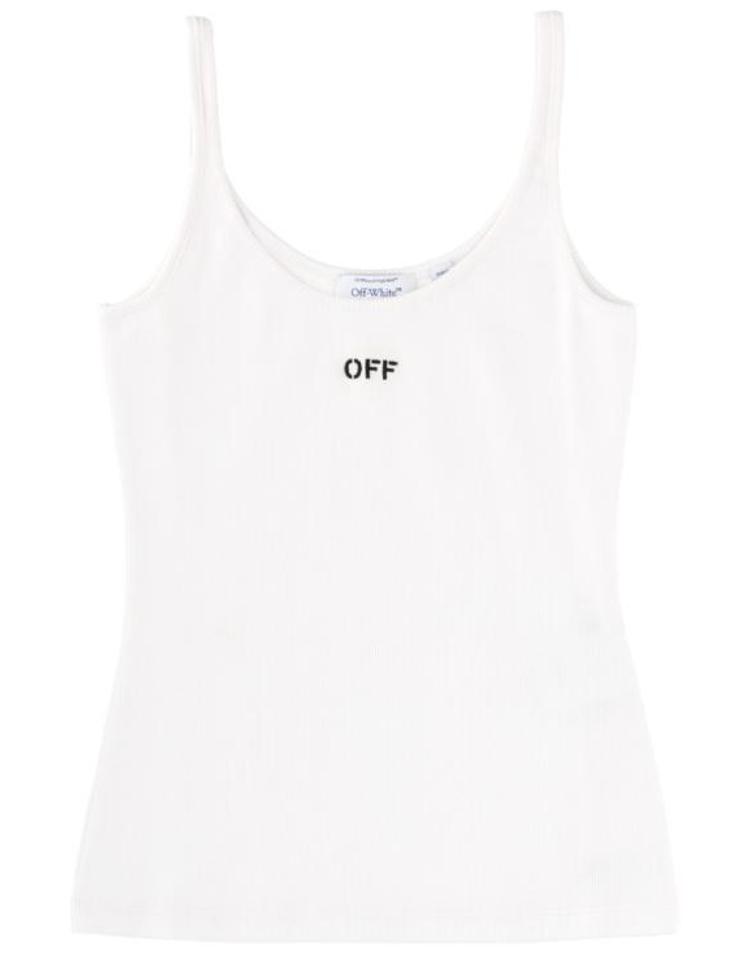 OFF WHITE [해외] 26SS 오프화이트 민소매 티셔츠 2AD072 C99JER002W102 WHITE EBNMXX<b>76146</b>