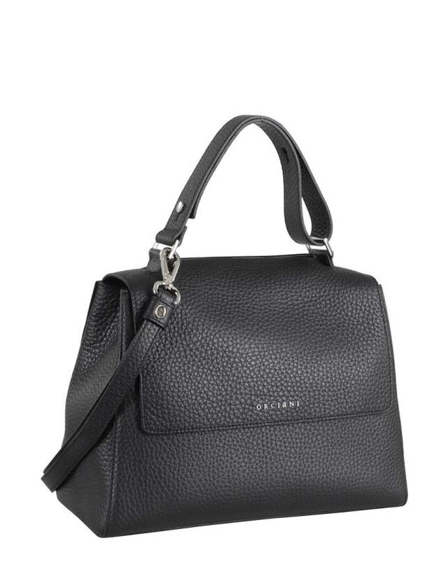 오르치아니 [해외직구] 26FW 오르치아니 숄더백 BT2006 SOF 099 Black 착용컷