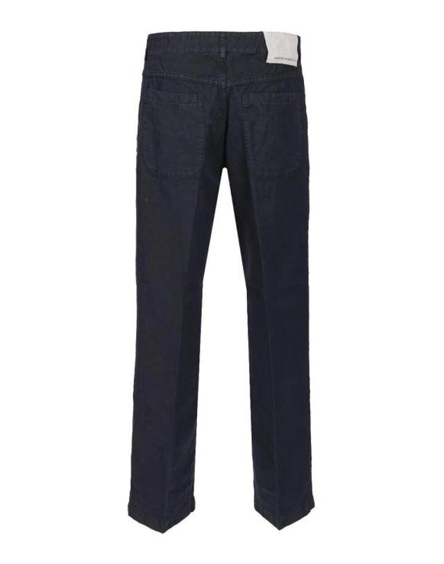 오리지날 빈티지 [해외직구] 25SS 오리지날 빈티지 스트레이트 팬츠 PARKER201INDACO Light Blue 착용컷