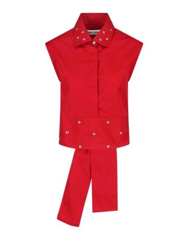 [해외직구] 25FW 아워레가시 거들 탑 W4252GLRLIPSTICKREDSUPERPOPLIN