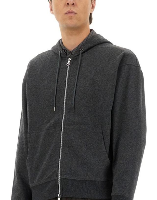 아워 레가시 [해외직구] 25FW 아워레가시 래스칼 후드 M4256RC CHARCOALELASTICMELTON Black 착용컷