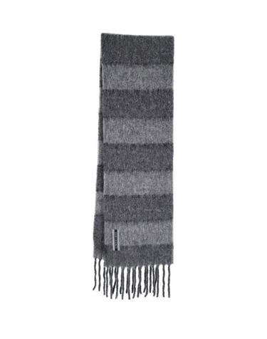 [해외직구] 26SS 아워레가시 머플러 스카프 A2268ES STATIC STRIPE FUZZY ALPACA GREY