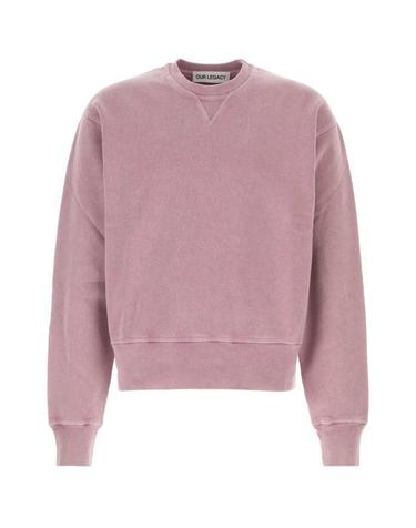 [해외직구] 26SS 아워레가시 베이스 스웨트 젠틀맨 핑크 스타 플리스 M2266BG GENPINSTAFLE PINK