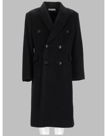 아워 레가시 [해외직구] 26FW 아워레가시 헤어리 울 웨일 코트 M4201WB BLACKHAIRYWOOL