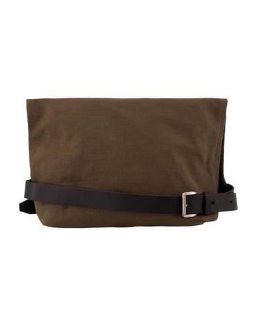 [해외직구] 26FW 아워레가시 더스트 모스 쿠라 캔버스 랩 백 OUR026008 BROWN