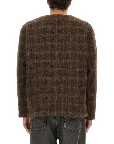 [해외직구] 25FW 아워레가시 가디건 도르프 체크 헤어리 울 M4256CD DORFCHECKHAIRYWOOL BROWN