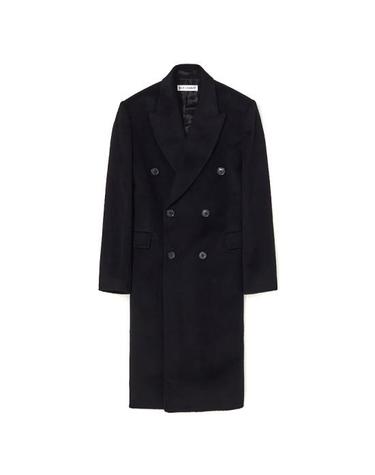 아워 레가시 [해외직구] 26FW 아워레가시 헤어리 울 웨일 코트 M4201WB BLACK