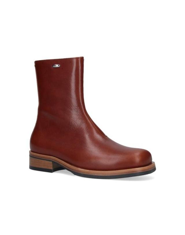 아워 레가시 [해외직구] 26SS 아워레가시 카미온 부츠 A2267CCCASTAGNA SUPPLE COW HIDE Brown 착용컷
