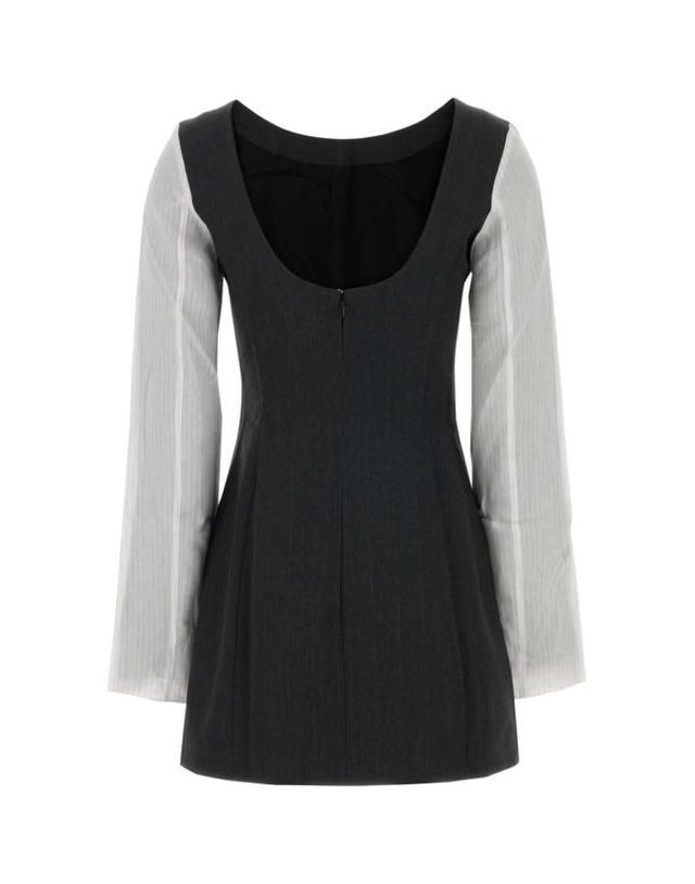 아워 레가시 [해외직구] 26SS 아워레가시 펌 드레스 W2267FSP SHOPINHER BLACK 착용컷