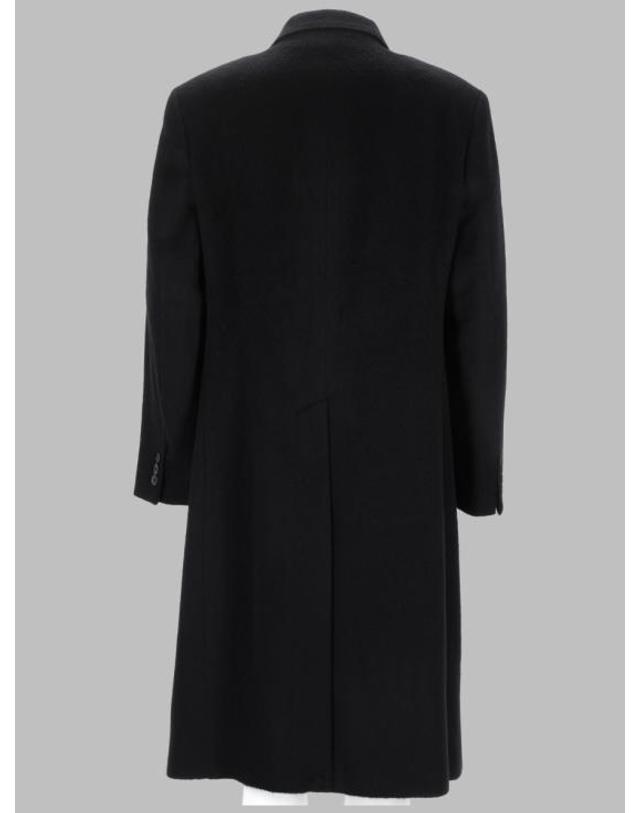 아워 레가시 [해외직구] 26FW 아워레가시 헤어리 울 웨일 코트 M4201WB BLACKHAIRYWOOL 착용컷