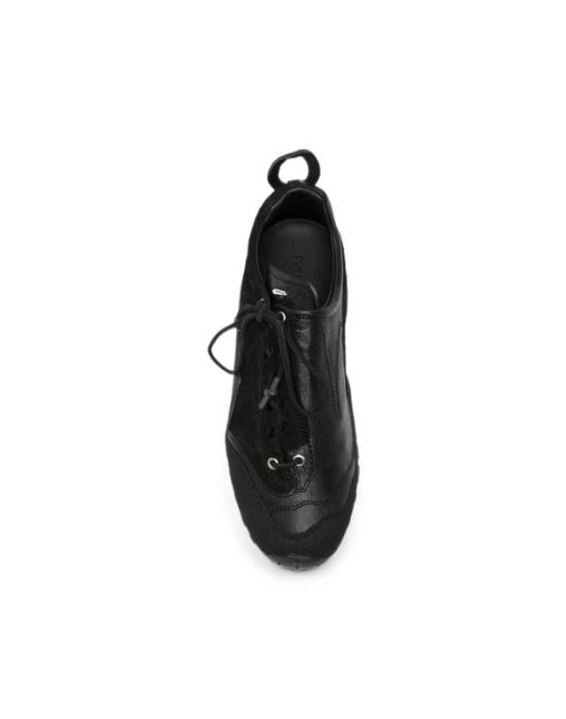 아워 레가시 [해외직구] 26FW 아워레가시 가베 스텔스 블랙 레더 A4237GSB BLACK 착용컷